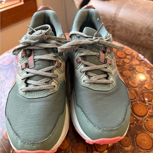 ASICS GEL-VENTURE 9 Running Shoes Ivy/Papaya Size 9.5 - Picture 4 of 9